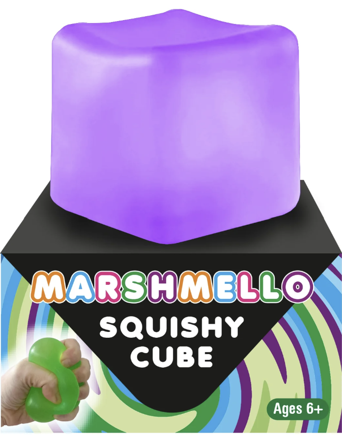 Marshmello Squishy Cube