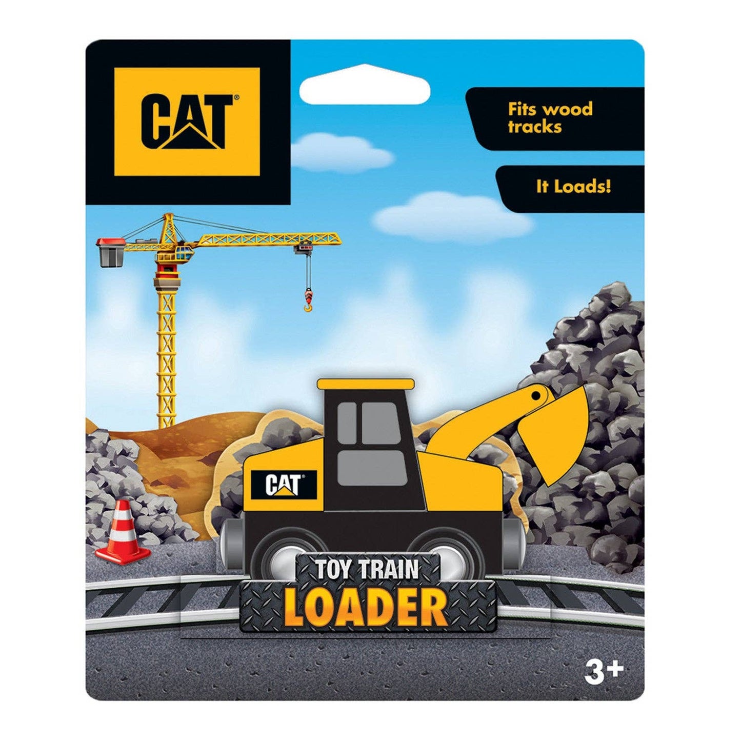CAT - Loader Toy Train