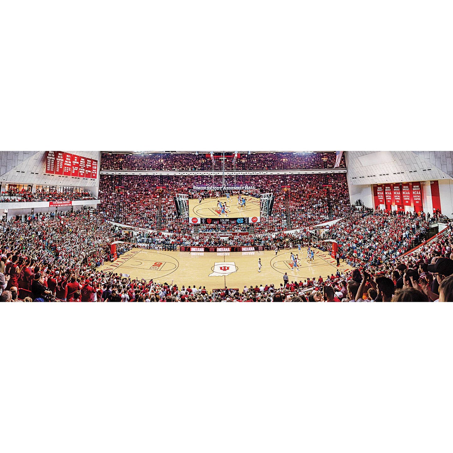 Indiana Hoosiers - 1000 Piece Panoramic Puzzle