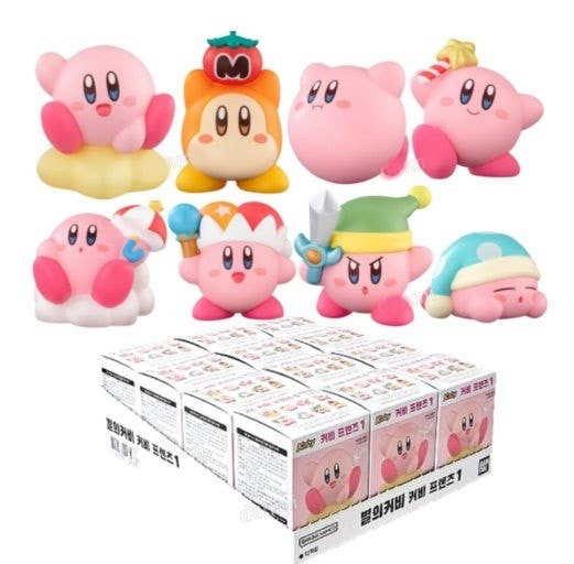 Bandai Kirby  3D Figure Random Box Collectable Toy Ver.1