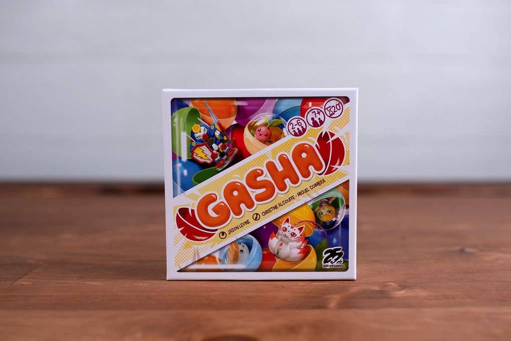 Gasha Card Game for 2-6 Players, Ages 7+