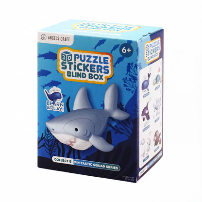 3D Puzzle Stickers Blind Box – Ocean Squad