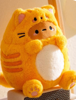 Medium Tabby Cat Tayto Plush
