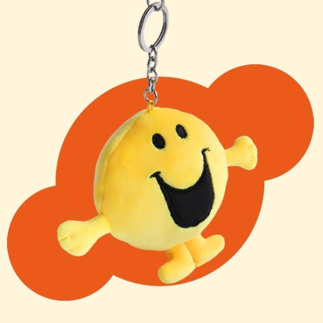 Mr. Men Little Miss Plush Keychain-10cm
