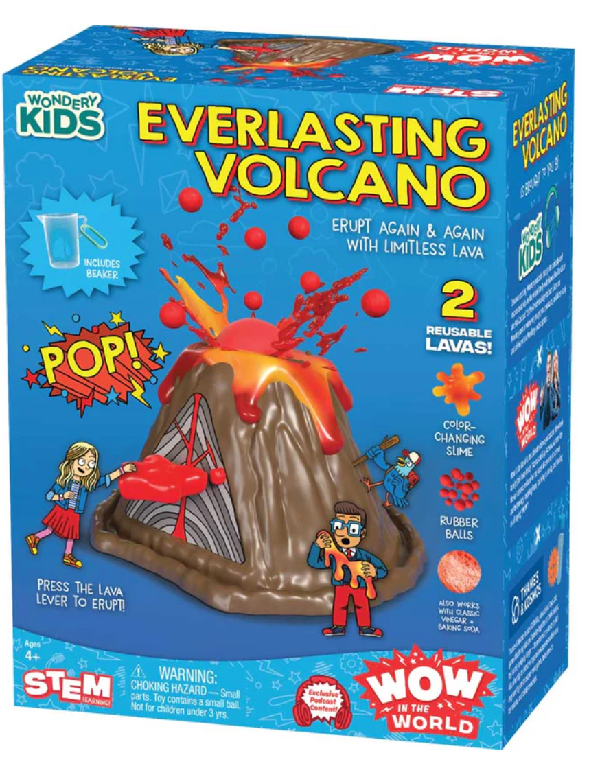 Wow in the World: Everlasting Volcano