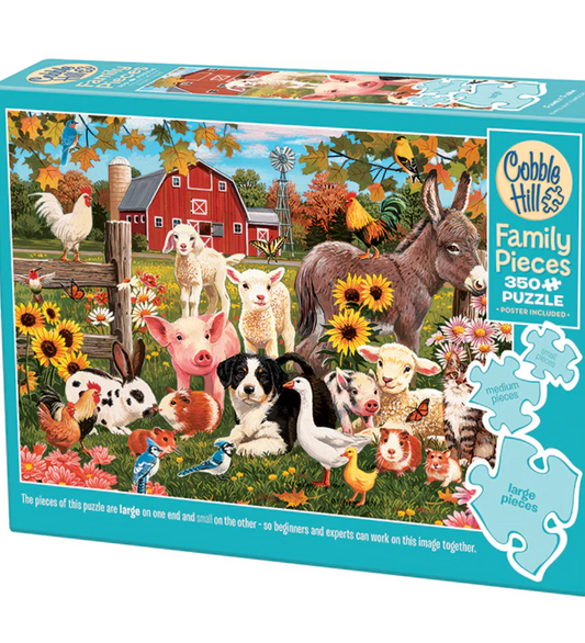 Family Family Farm Puzzle Family Pieces 350