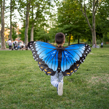 DRESS-UP BUTTERFLY WINGS- BLUE MORPHO