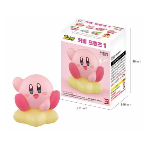 Bandai Kirby  3D Figure Random Box Collectable Toy Ver.1
