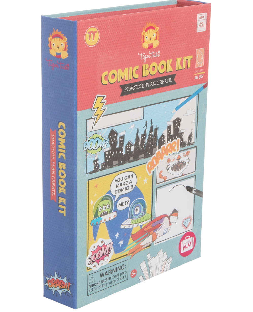 Tiger Tribe Comic Book Kit