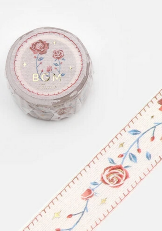 Rose Stitchwork Washi Tape