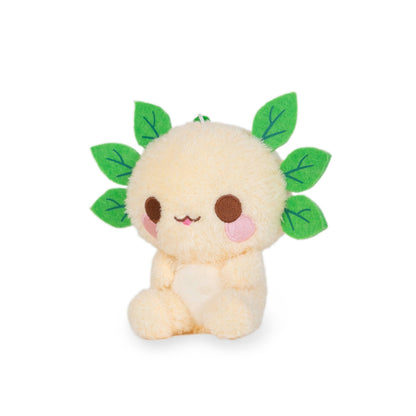 Mini Leia Clip (Cute Leafy Botanical Axolotl Bag Charm Clip)