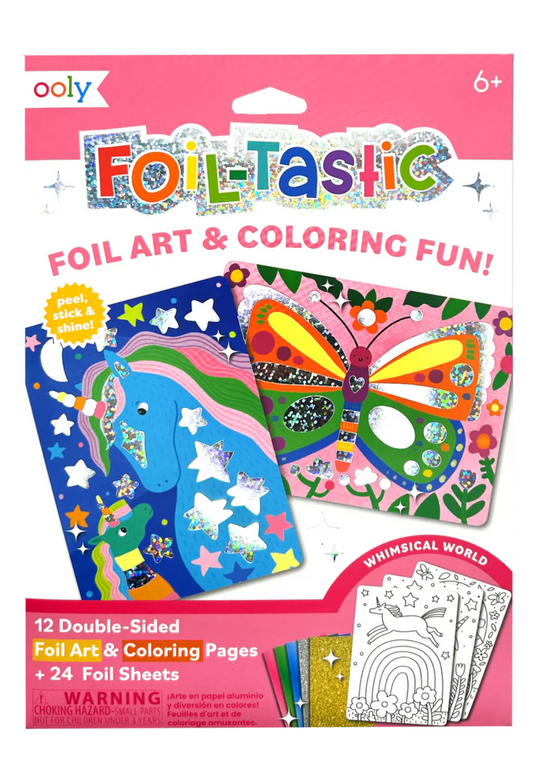 Foil-tastic Foil Art & Coloring Set - Whimsical World