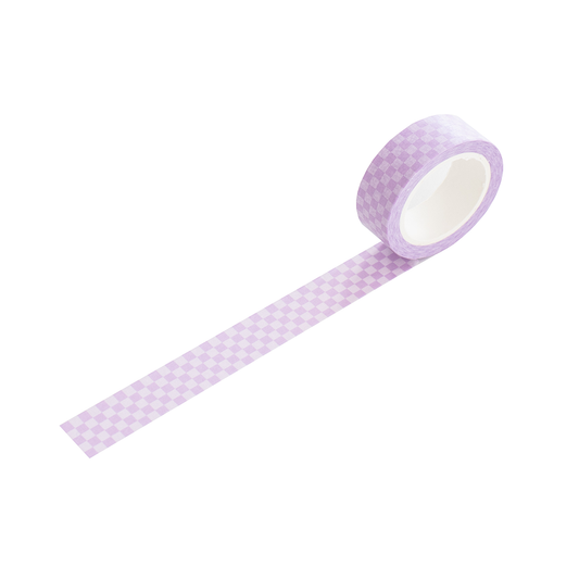 Check It! Purple Posse Washi Tape - 1 Roll
