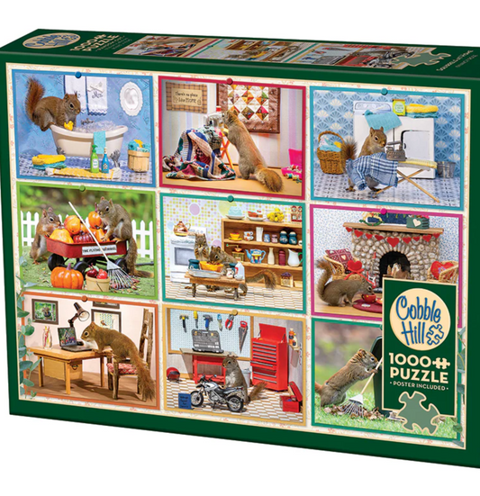 Squirrels at Home Puzzle | 1000 Piece