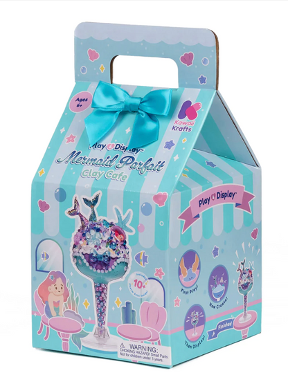 Play & Display Mermaid Parfait Clay Cafe Kit