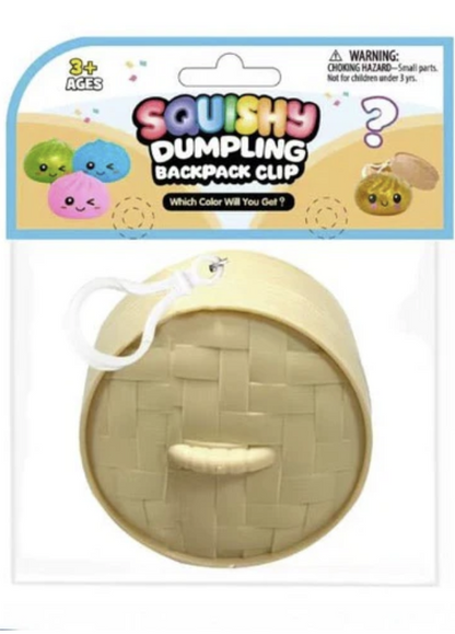 Squishy Dumpling Backpack Clip