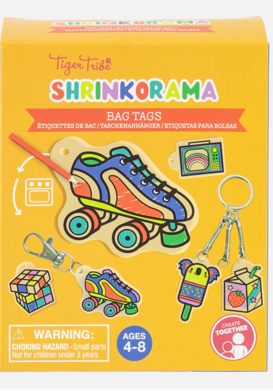 Tiger Tribe - Shrinkorama Bag Tags