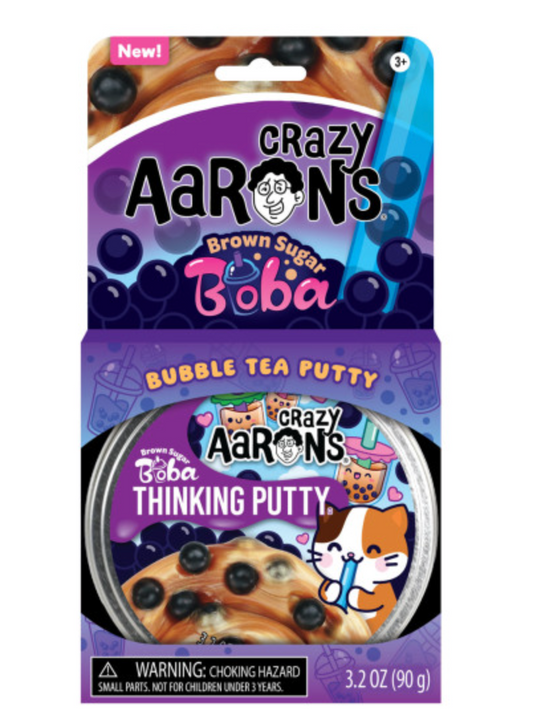 Crazy Aaron's Brown Sugar Boba Thinking Putty