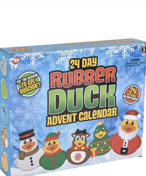 24 Day Rubber Ducky Christmas Advent Calendar
