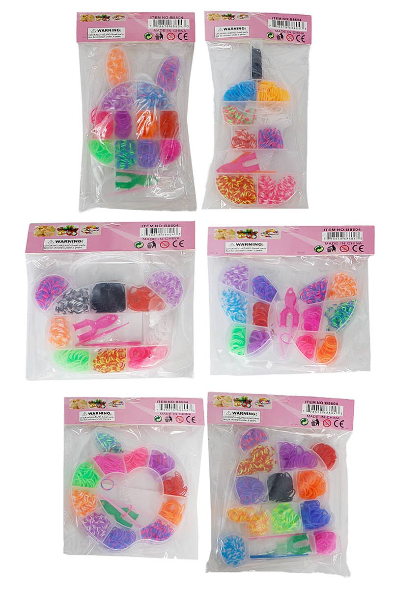 Kids Mix DIY Rubber Band Loom Bracelet Craft Kit