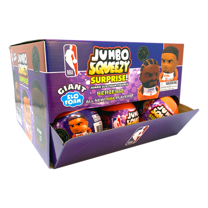 NBA Jumbo Squeezy Surprise! Giant Capsule Series 2