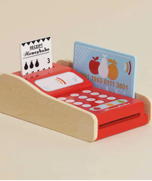 Wooden Shop Card Machine