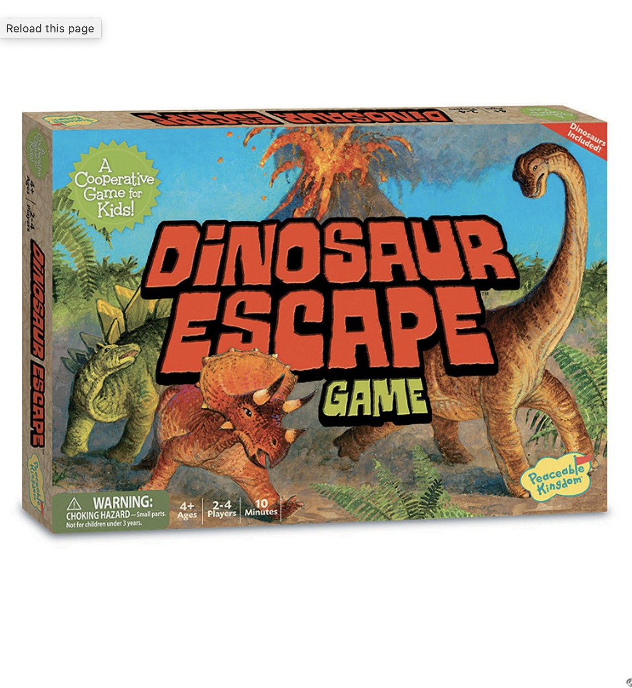 Dinosaur Escape Game