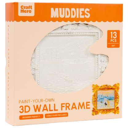Muddies™ 3D Wall Frame Painting Kit — Sunrise