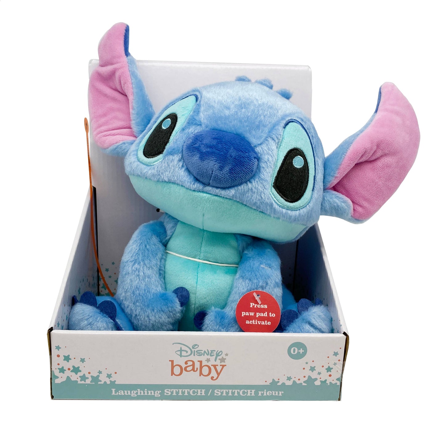 Disney Laughing Stitch Animated Plush