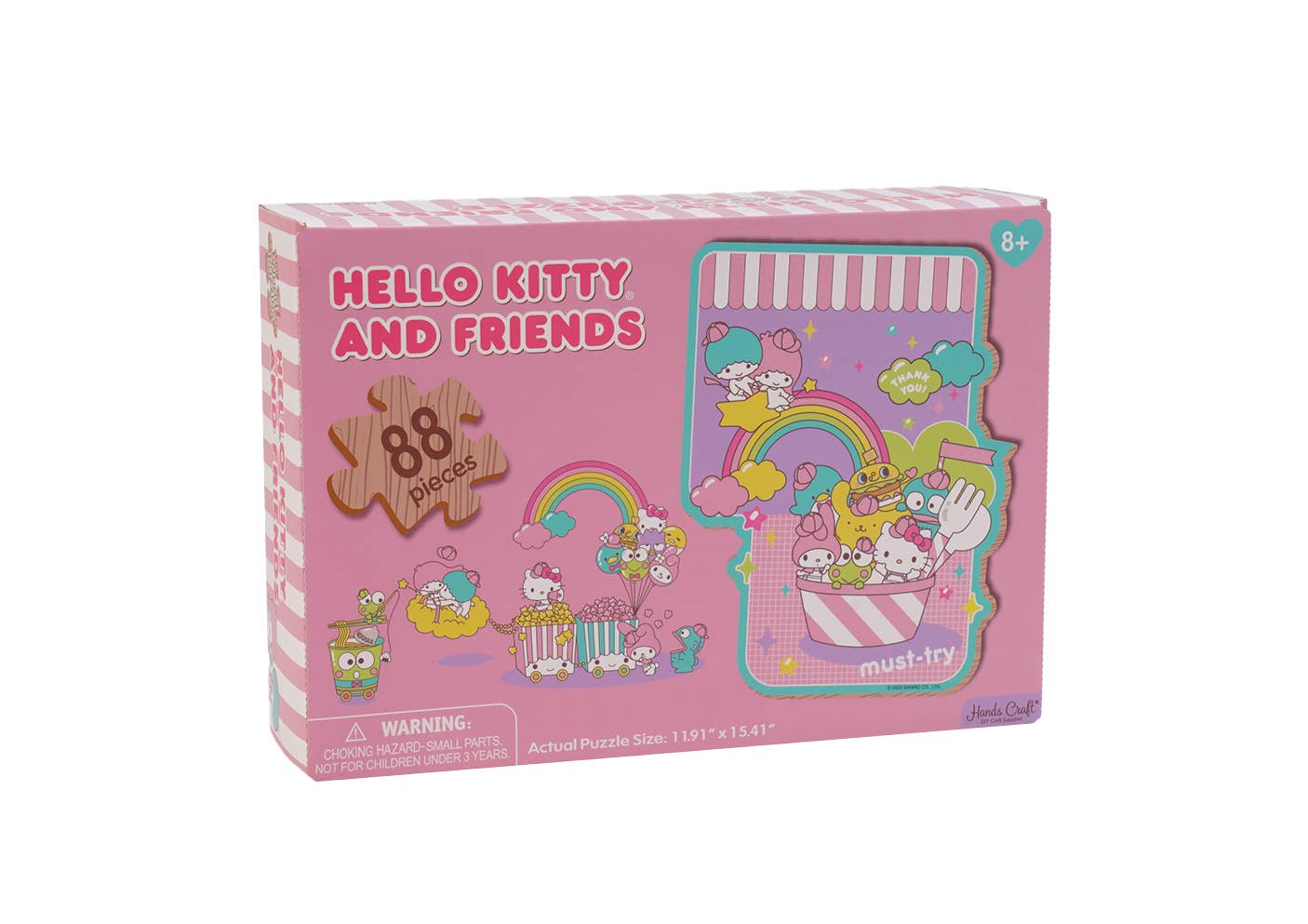 Hello Kitty Wooden Jigsaw Puzzle: Sanrio
