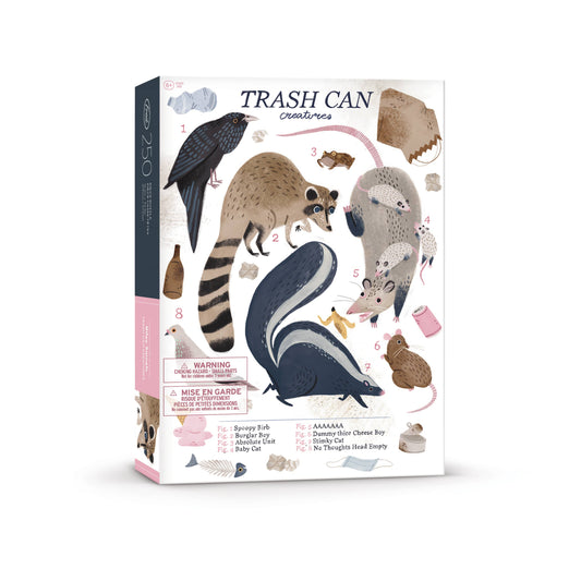 Puzzle 250 PC- Riley Samels- Trash Can Creatures