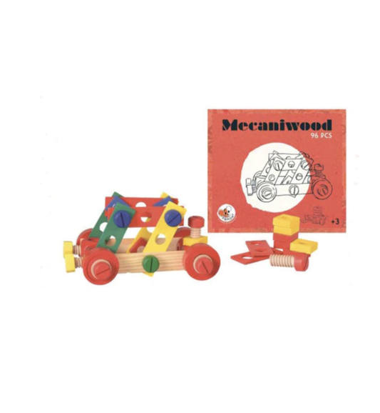 Mecaniwood 96-Piece Building Kit