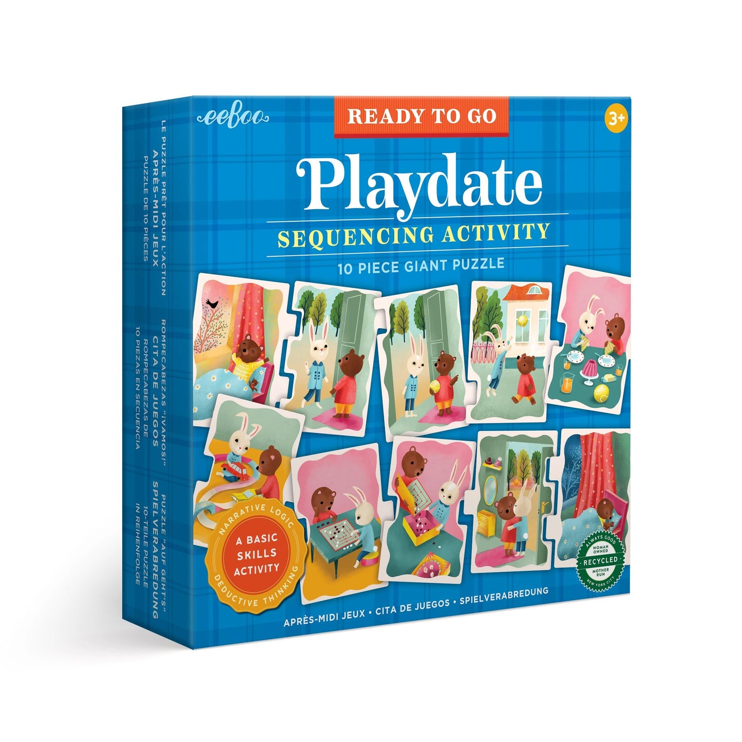 Ready to Go Sequencing Puzzle - Playdate