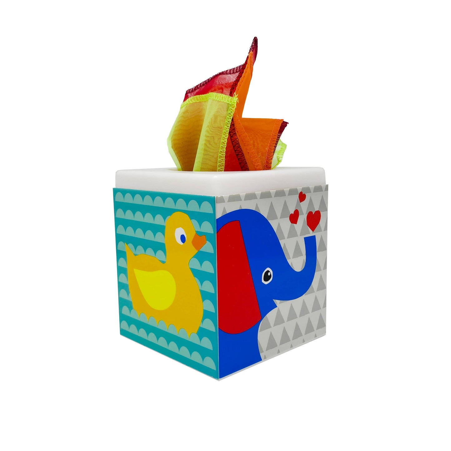 Very Hungry Caterpillar Tissue Box Sensory Toy