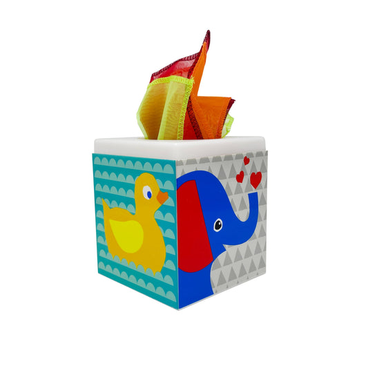 Very Hungry Caterpillar Tissue Box Sensory Toy