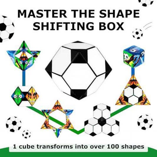 Shashibo Shape Shifting Box - Soccer
