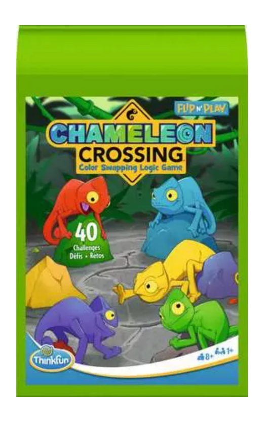 Flip N' Play Travel Game - Chameleon Crossing