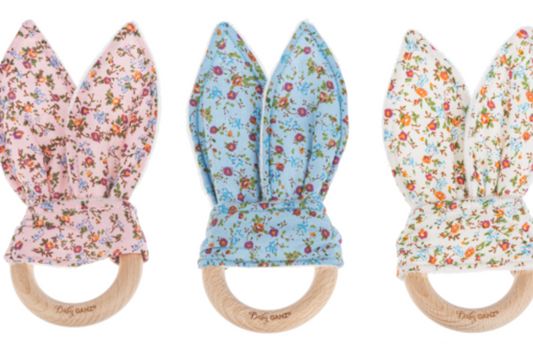 Bunny Crinkle Ear Teether