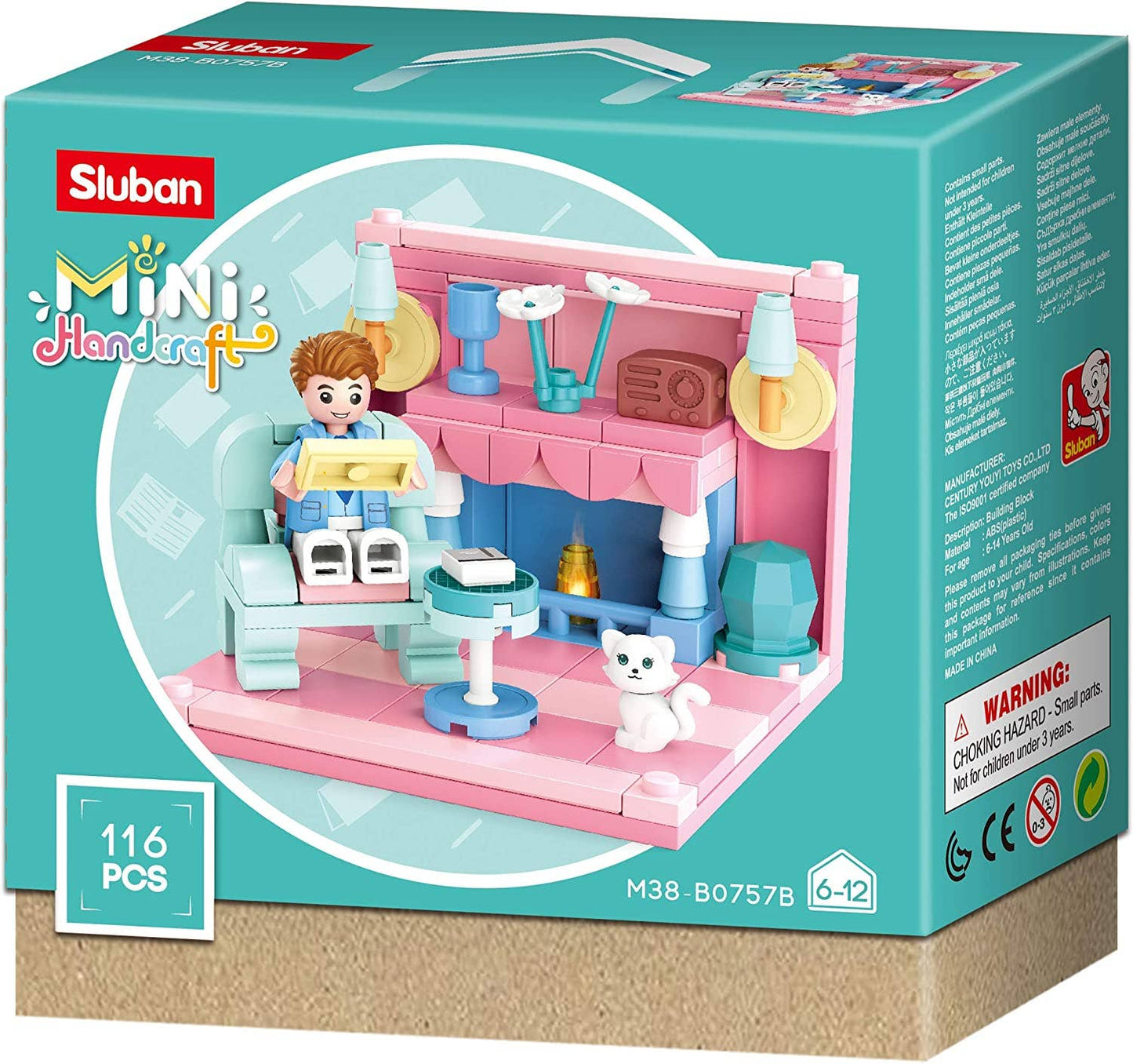 Mini-Handicraft Home Building Brick Kit