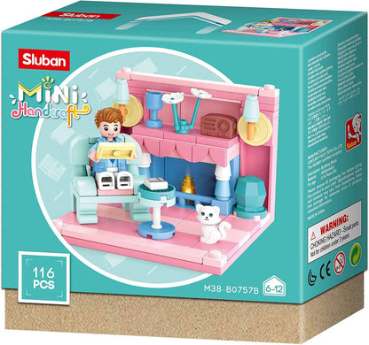 Mini-Handicraft Home Building Brick Kit