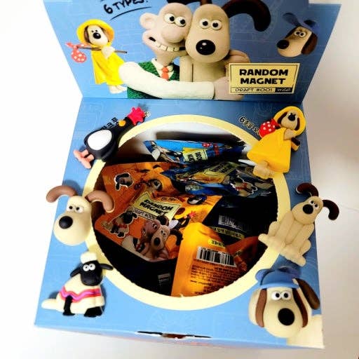 Wallace & Gromit Random Magnet Blind Pack