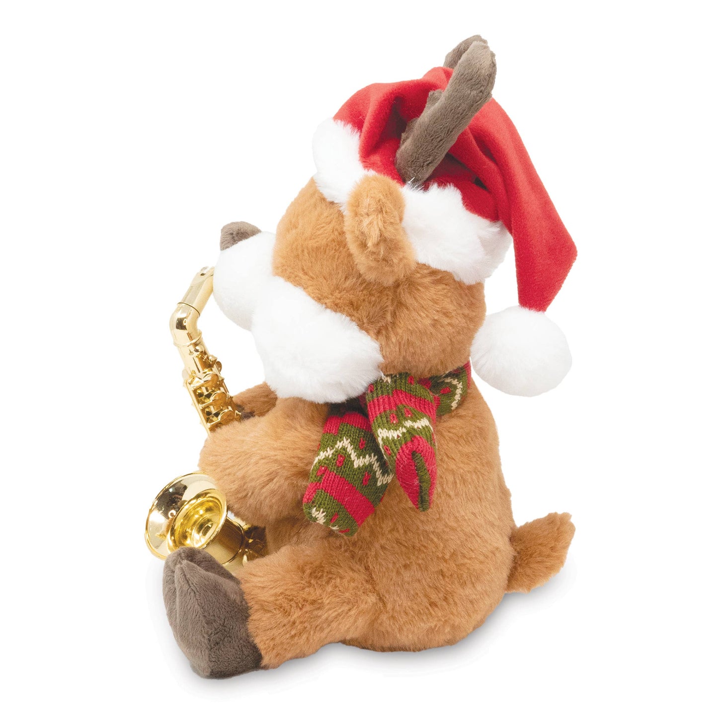 Merry Saxmas Sterling (Singing Light Up Christmas Plush Toy)