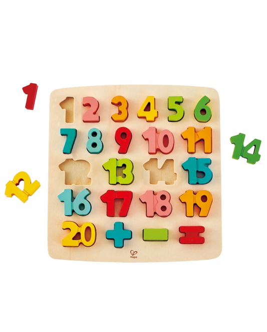 Hape Chunky Number Math Puzzle