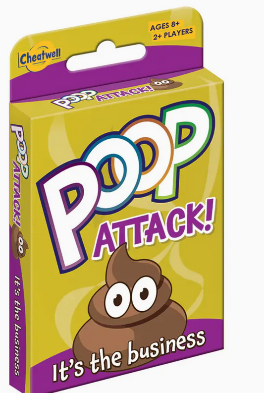 Poop Attack Educational Card Game