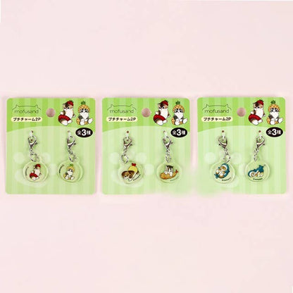 Mofusand Mini Deco Charm 2Pcs SET