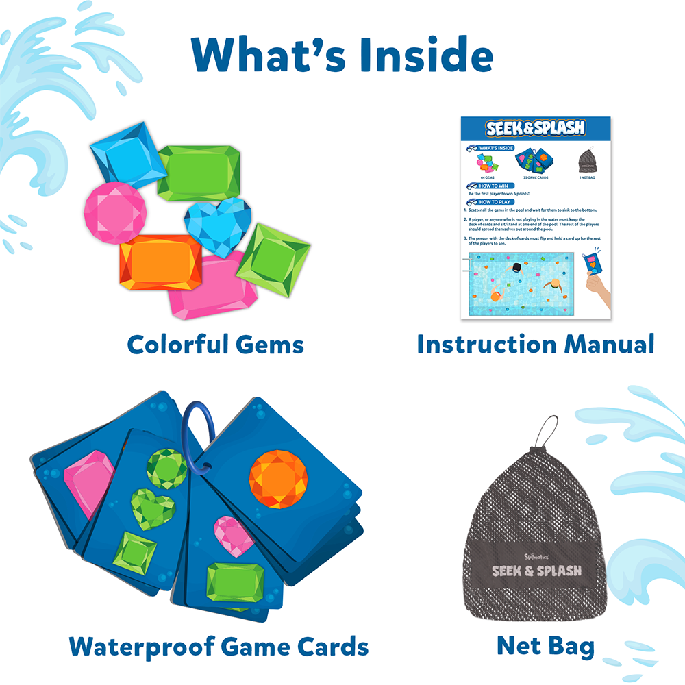Skillmatics Seek & Splash | Underwater Search and Find Game