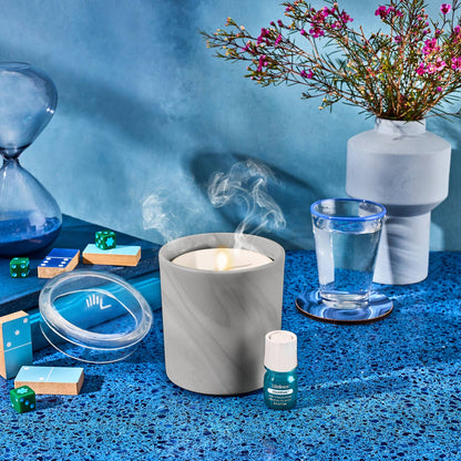 Lifelines Flameless Candle Diffuser -  Marble