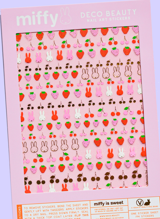 MIFFY IS SWEET Nail Stickers