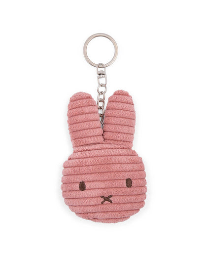 Keychain MIFFY Flat ECO Corduroy Dusty Rose 4"