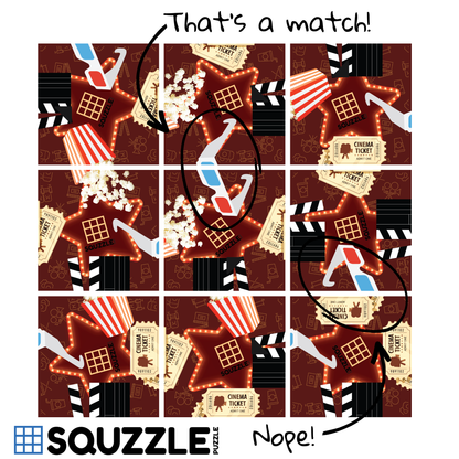 Movie Time Squzzle Puzzle